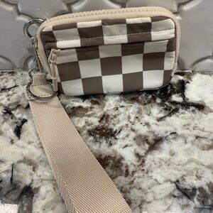 Iris and rainbow wallet